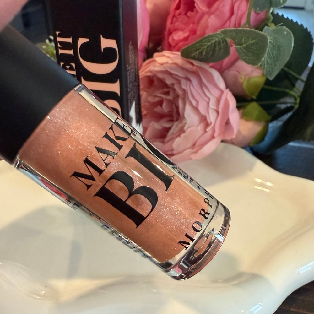 Morphe Make It Big Plumping Lip‎ Gloss - "POSH PETAL" Full Size - New